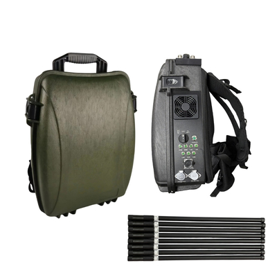 1.5KM-2KM Rucksack-Drohnen-Störgerät Frequenzbereich 860MHz-930MHz