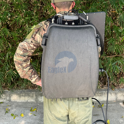 4 Kanäle Rucksack-Drohnen-Störgerät 2,4 GHz 5,8 GHz GPS-Störgerät gegen Drohnen-UAV FPV