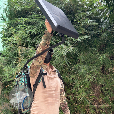 Aluminiumschalen Rucksack Drohnenstörgerät gegen Drohnen Drohnenstörgerät FPV Störgerät