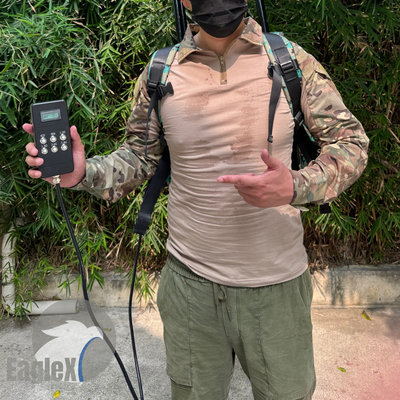 300W Camo 6 Band 2KM Langstrecken-Drohnen-Störgerät UAV Signal Defense Anti-Drohnen-Lösung