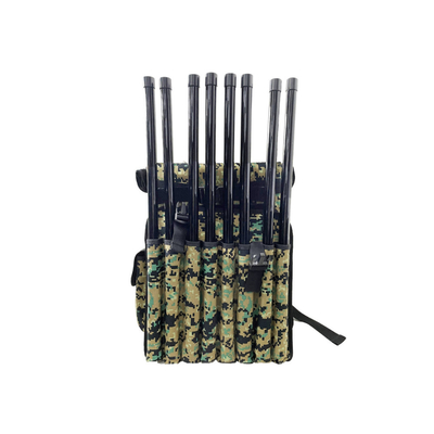 5.8G 2.4G 1.2G 900M 433M 2KM Rucksack Störgerät RF Verstärker Anti-UAV FPV Schwärme