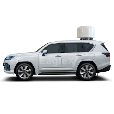 50MHz~6GHz Detektion + Streik Drohne Jammer Land Cruiser in Anti-Drohne SUV Fahrzeug Anti-FPV System umgewandelt
