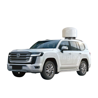 Modifizierter Toyota Land Cruiser Drohnenverstörungsgerät Vollfrequenz DJI FPV Signal Störung für Militärpolizeipatrouille