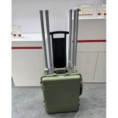 3KM Anti FPV Rucksack Drohne-Jammer 1.5GHz 2.4GHz 5.8GHz tragbare Frequenz-Jammer
