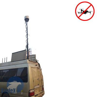 5KM Counter Drone System 30MHz-6GHz UAV FPV Störlösung