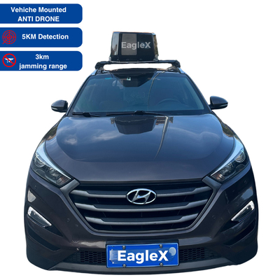 In-Car Anti FPV Fahrzeugmontierte Drohne-Jammer-Gerät für Verteidigung Killer Blocker