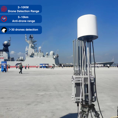3-10KM Feste Outdoor FPV Drohne Störgerät Detektion Störung Alles in einem System Störung