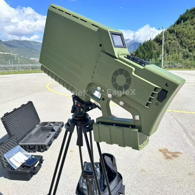 3-in-1 (Erkennung, Störung und Spoofing) Mobile Drohnenverteidigungsgerät Portable FPV Drone Jammer