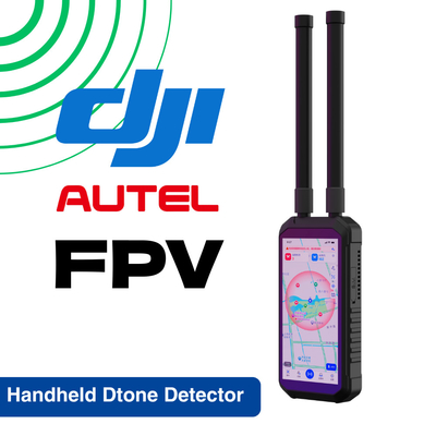 FPV Handheld Drohnen Detektor 4KM 4000M Langstrecken-Distanz mobile tragbare DJI UAV AUTEL Detektion Passiv Detektor De Drones