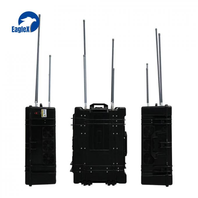 1.5KM Abstand Portable Anti-Drone Jammer 20MHz-6000MHz Drohnensignal-Scrambler 0