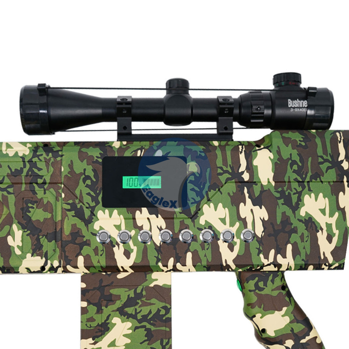 Verkleidung Portable Anti-Drone-System 1.5KM Handheld Drone Jammer Gun 8 Bands 0