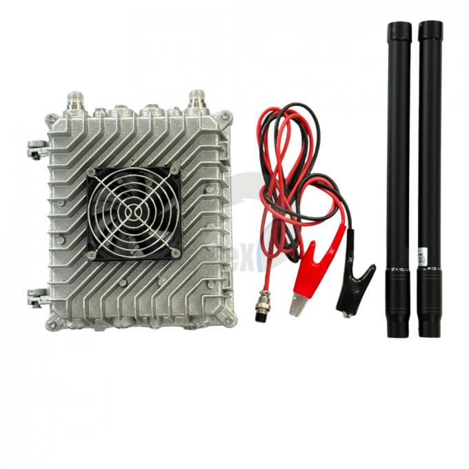 2.4GHz 900MHz Fahrzeuggerüsteter Störsender GPS Mobilfunk Störsender 30-50W FPV Drohnenstörsender 0