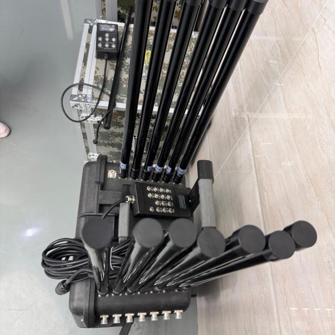 12 Kanäle All-Band Portable Anti-Drone-Störgerät Anti-UAV-Drone-Frequenzblocker 0