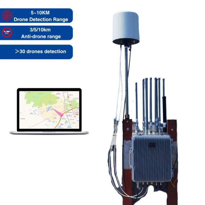 Anti-Drohnen-Fixed-FPV-Drohnen-Jammererkennung-UAV-Detektor-Find-Jamming-System 5,8 GHz 0