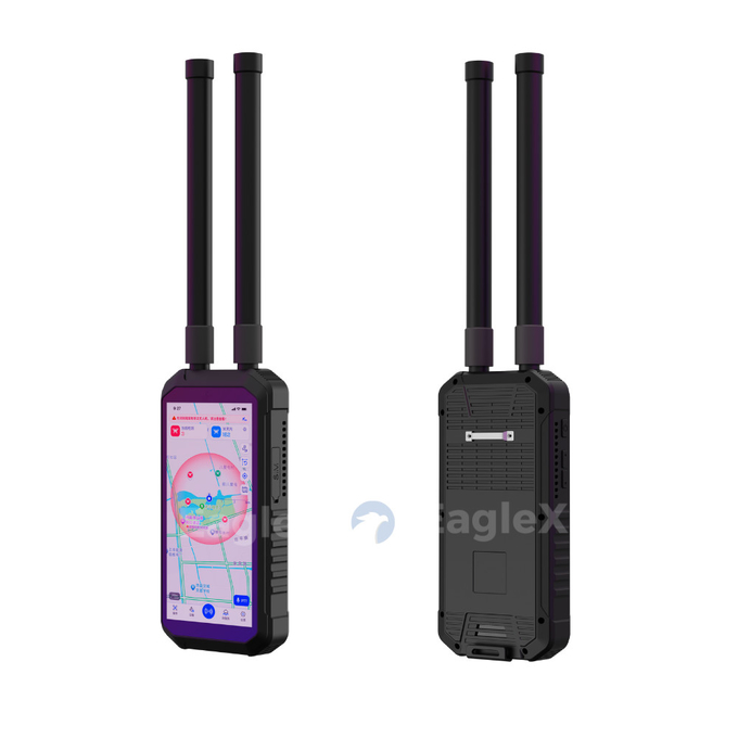 FPV Handheld Drohnen Detektor 4KM 4000M Langstrecken-Distanz mobile tragbare DJI UAV AUTEL Detektion Passiv Detektor De Drones 6